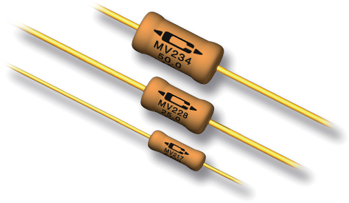 Type MV Low Resistance Power Film
          Resistors
